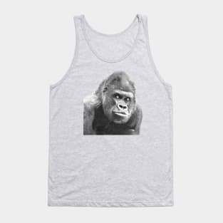 Black and White Gorilla Tank Top